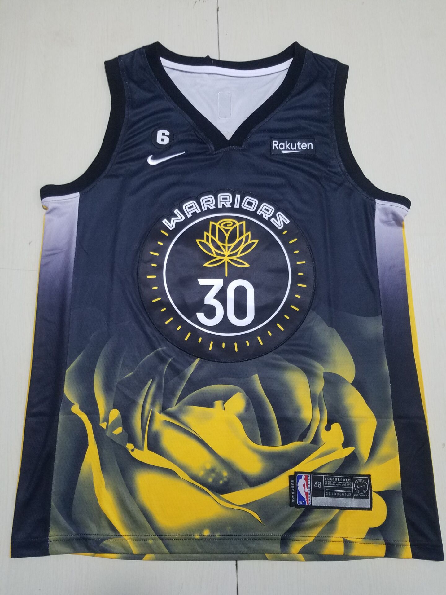 Men Golden State Warriors #30 Stephen Curry Black City Edition 2022 Nike NBA Jersey